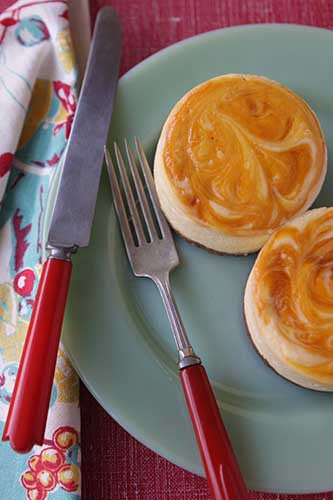 Apricot Ginger Cheesecake
