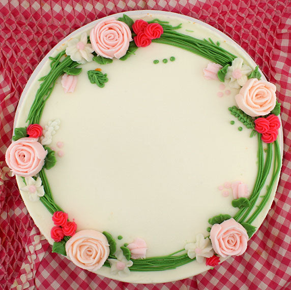 Floral Wreath Cake
