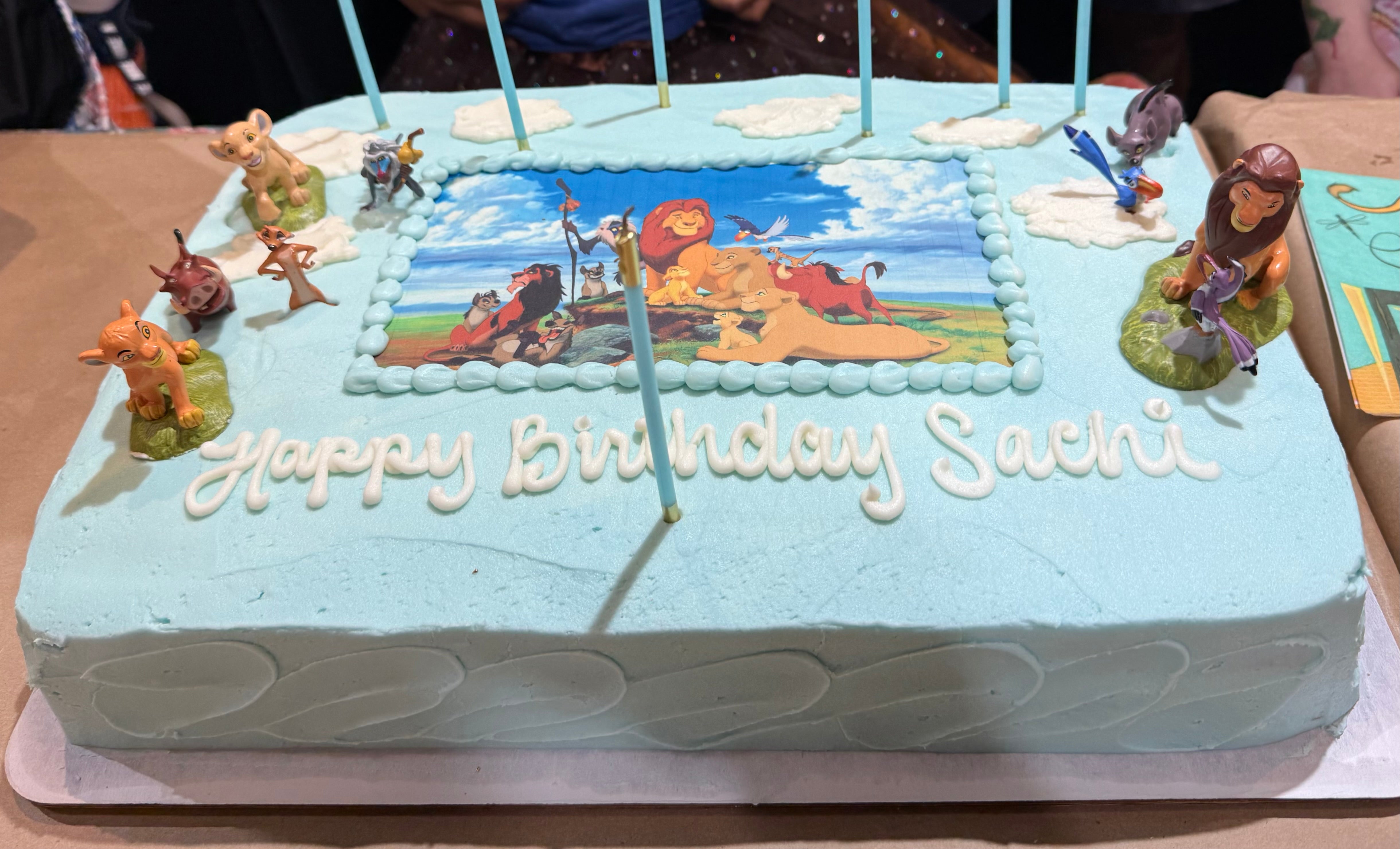 Edible Image Cake